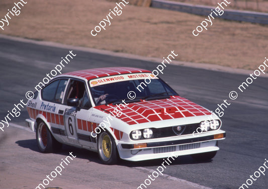 1983 Kya Gp1 6 George Fouche Alfa GTV6 year check(Colin Watling Photographic) (5)