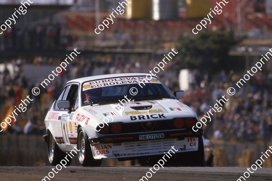 1983 Kya Gp 1 T1 Abel D_Oliveira Alfa GTV6 (courtesy Roger Swan)
