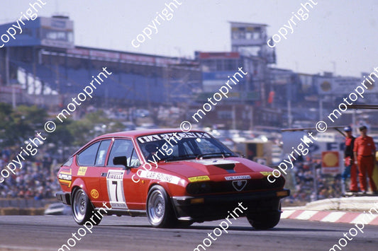 1983 Kya Gp 1 T7,,,,Alfa GTV6 (courtesy Roger Swan) (1)