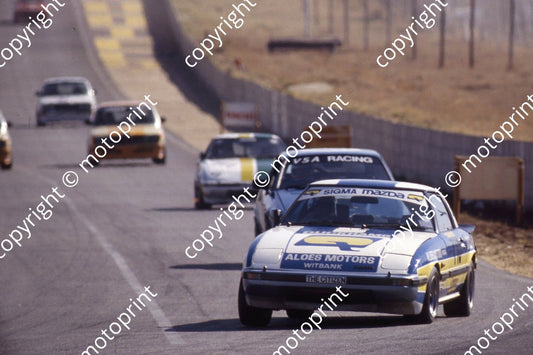 1983 Kya Lodge 2hr Sept T10 Willie Hepburn RX7, V7 Derek Bell N Bianco Alfa GTV6
