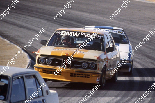 1983 Kya Lodge 2hr Sept T1 Tony Viana BMW 535i T10 Willie Hepburn RX7 (courtesy Roger Swan)(137)