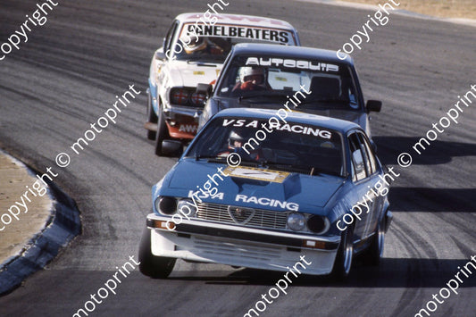 1983 Kya Lodge 2hr Sept T7 Derek Bell, Nicola Bianco Alfa GTV6 (courtesy Roger Swan) (4)