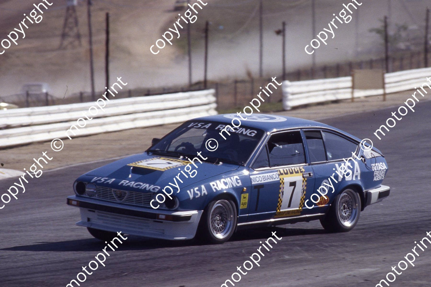 1983 Kya Lodge 2hr Sept T7 Derek Bell, Nicola Bianco Alfa GTV6 (courtesy Roger Swan) (5)