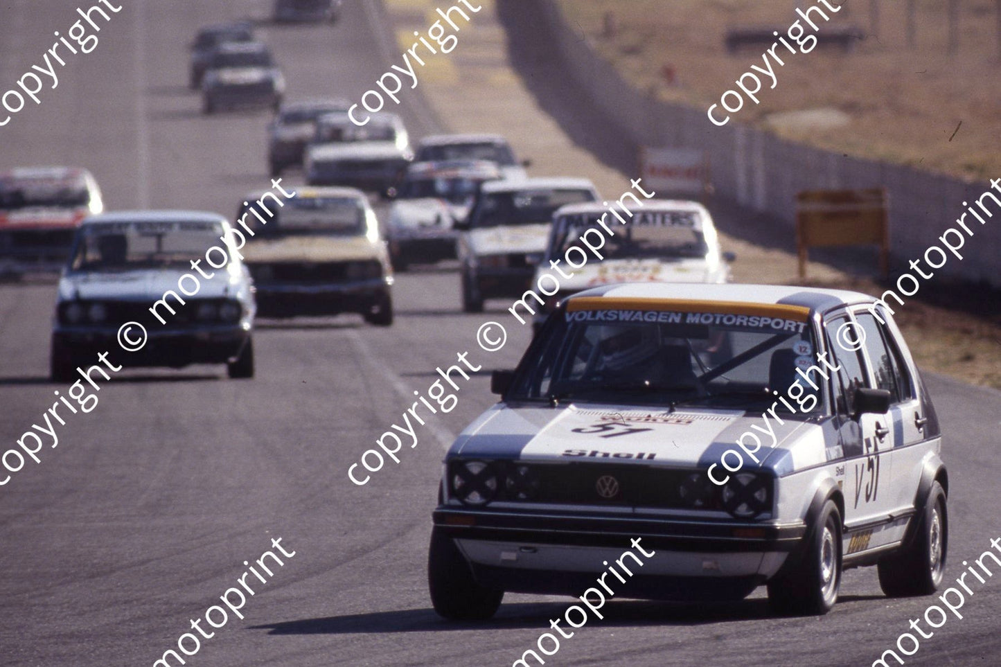 1983 Kya Lodge 2hr Sept V51 Tony Martin Golf GTi (courtesy Roger Swan)