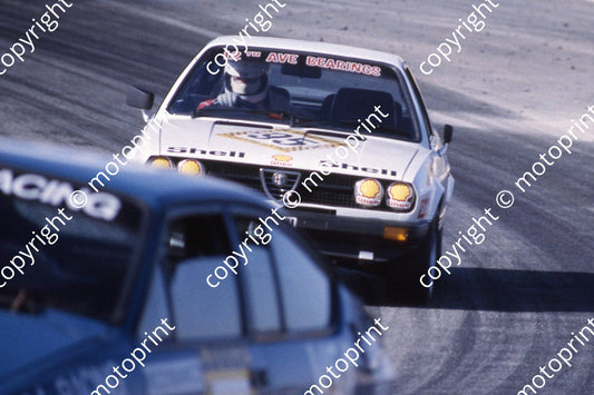1983 Kya Lodge 2hr Sept X95 Louis parsons AlfaSprint Veloce (courtesy Roger Swan) (2)