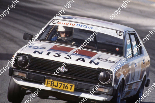 1983 Kya Lodge 2hr Sept Y105 Mike Wentzel Datsun Pulsar (courtesy Roger Swan) (1)