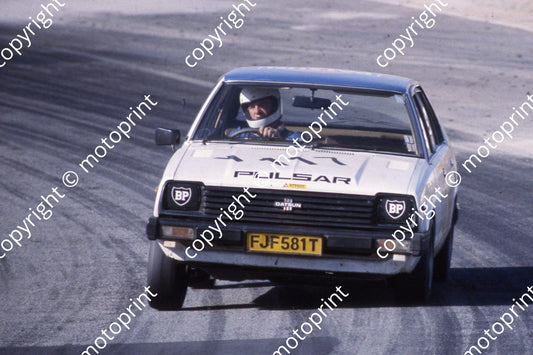 1983 Kya Lodge 2hr Sept Y117 Koos Roos Datsun Pulsar (courtesy Roger Swan) (154)