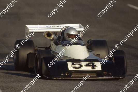 1983 Kya Rep 54 Peter Haller Chevron B34  (courtesy Roger Swan)