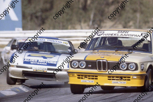 1983 Kya Repl Day Gp 1 T10 Willie Hepburn Mazda RX7 T1 Tony Viana BMW 535i (courtesy Roger Swan) (30)