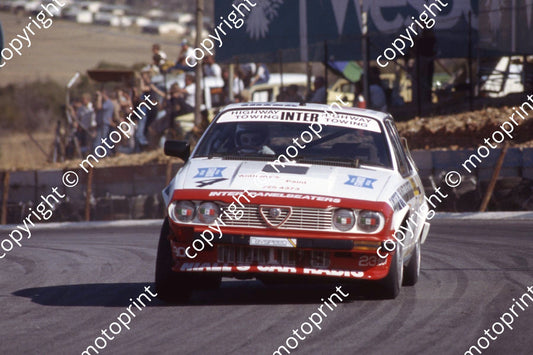 1983 Kya Repl Day Gp 1 T4 Paolo Cavalieri Alfa GTV6 (2)