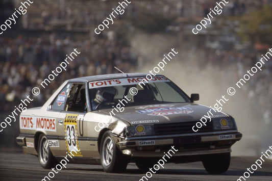 1983 Kya Repl Day Gp 1 U33 Colin Clay Datsun Skyline NOTE RH FENDER DAMAGE (courtesy Roger Swan) (115)