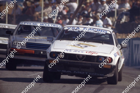 1983 Kya Repl Day Gp 1 V55 Eon de Vos Alfa GTV2000 (courtesy Roger Swan)