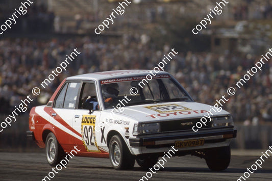 1983 Kya Repl Day Gp 1 X92 Roelof Fekken Totota Sprinter (courtesy Roger Swan) (6)