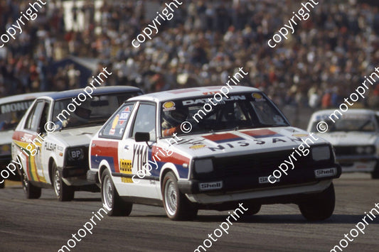 1983 Kya Repl Day Gp 1 Y114 Colin Hastie Datsun Pulsar (courtesy Roger Swan) (2)