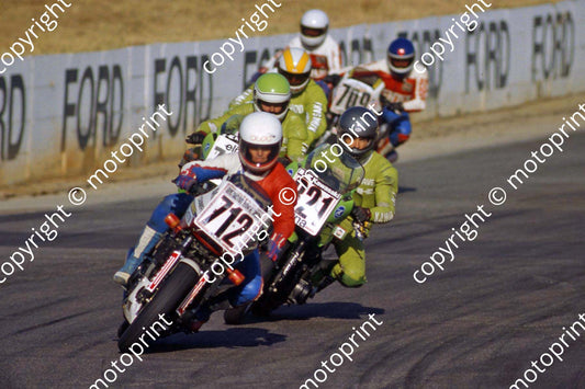 1983 Kya Repl Day MC 712 Mike Crawford Honda VF750 821 Dave Estment Kawasaki ZX750 (permission Roger Swan)(3)