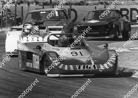 1983 Kyalami Lew Baker Tiga, Fred Goddard Chevron Castrol Clubman_s 006