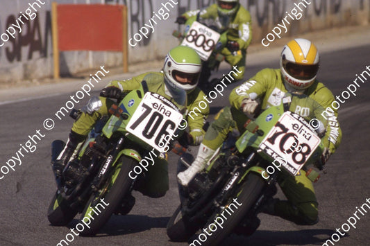 1983 MC Kya Apr 708 Rod Gray 706  Jamie Thomas Kawasaki ZX750s(12)