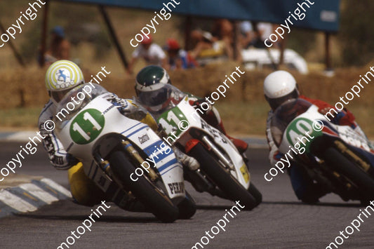 1983 MC SA GP 250 11 Christian Estrosi, 40 Mike Crawford 41 Rob  Petersen (permission Roger Swan) (35)