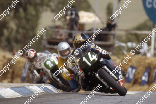 1983 MC SA GP 250 14 Patrick Fernandez Bartol ...2 Jacques Cornu Yamaha  (permission Roger Swan)