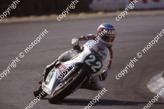 1983 MC SA GP 250 22 Mario Rademeyer Yamaha SA  (permission Roger Swan)