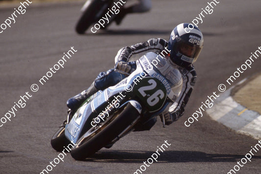 1983 MC SA GP 250 26 Thierry Rapicault Yamaha (permission Roger Swan) (2)