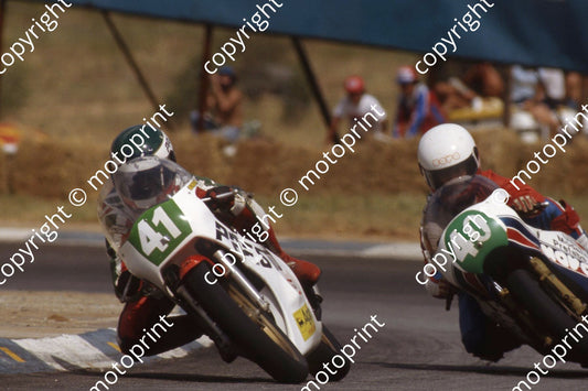 1983 MC SA GP 250 40 Mike Crawford 41 Rob Petersen (permission Roger Swan) (36)