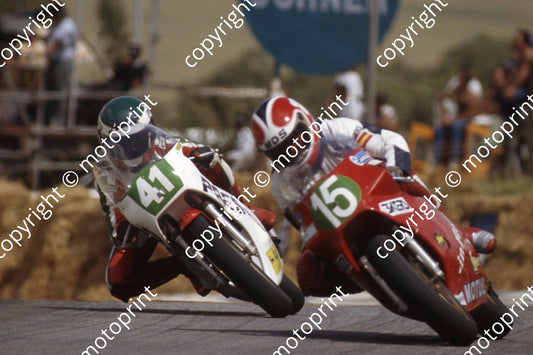 1983 MC SA GP 250 41 Rob Petersen, 15 Sito Pons Kobas Rotax (permission Roger Swan) (6)