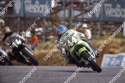 1983 MC SA GP 250 44 Herve Guilleux Kawasaki 14 Patrick Fernandez (permission Roger Swan) (25)