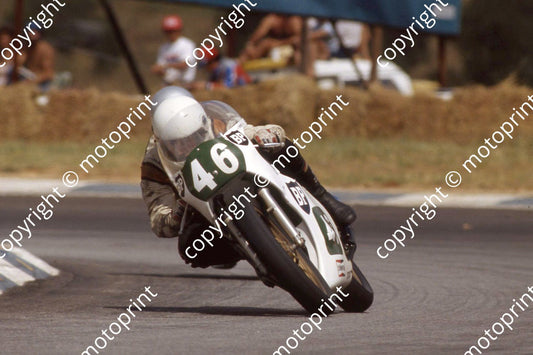 1983 MC SA GP 250 46 Len DiBon Yamaha (permission Roger Swan) (1)