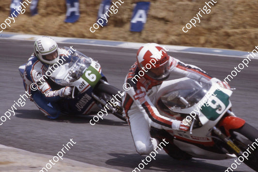1983 MC SA GP 250 9 Alan North SA Yamaha_ 6 Didier de Radigues Chevallier  (permission Roger Swan)