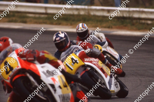 1983 MC SA GP 500 14 Michel Frutchi Honda 4 Kenny Roberts Yamaha (permission Roger Swan) (25)