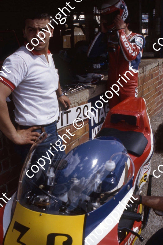 1983 MC SA GP 500 36 Maurizio Massimiani Honda (permission Roger Swan) (2)