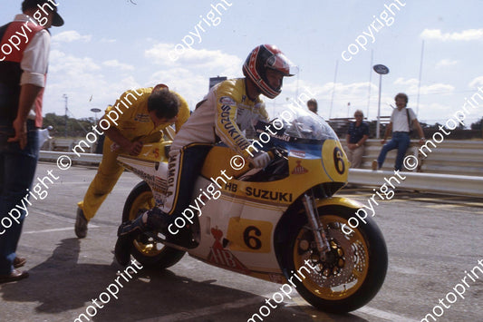 1983 MC SA GP 500 6 Randy Mamola Suzuki (permission Roger Swan) (4)
