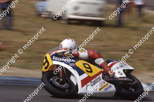 1983 MC SA GP 500 9 Ron Haslam Honda (9)