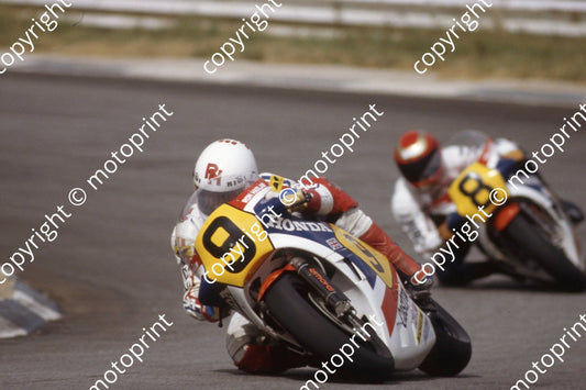 1983 MC SA GP 500 9 Ron Haslam Honda (permission Roger Swan) (3)