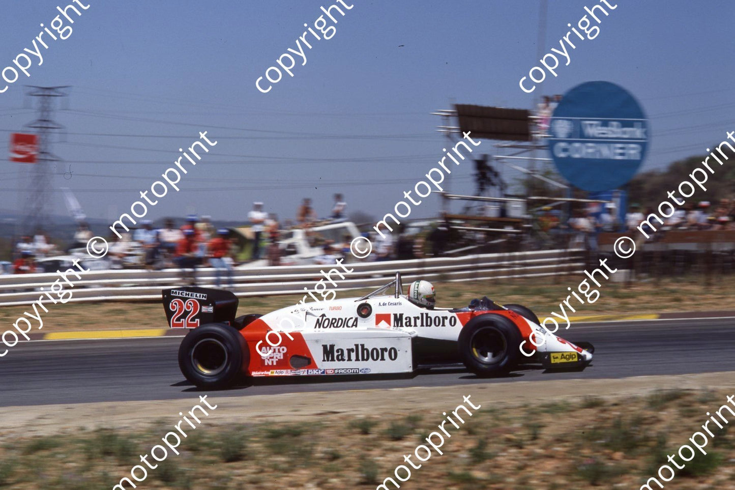 1983 SA GP 22 Andrea de Cesaris Alfa 183 turbo (permission Malcolm Sampson Motorsport Photography)(19)