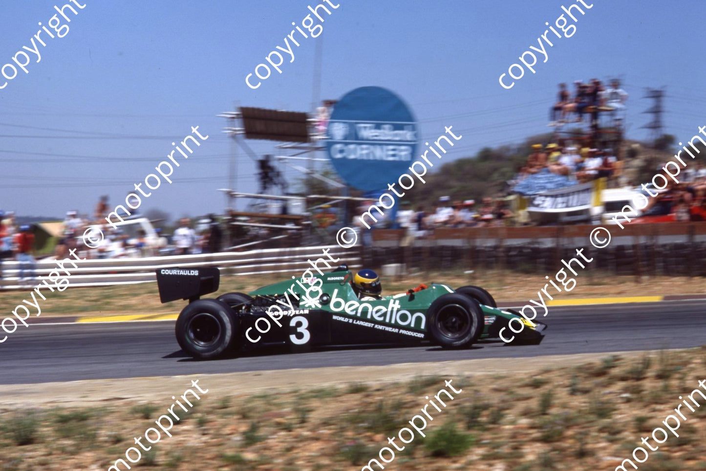 1983 SA GP 3 Michele Alboreto Tyrrell 012 (permission Malcolm Sampson Motorsport Photography) (16)