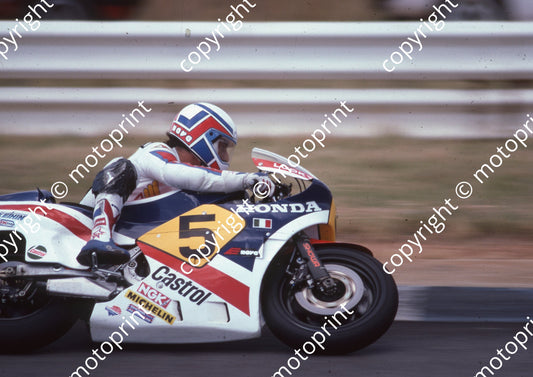 1983 SA GP 500cc 5 Marco Lucchinelli Honda (Colin Watling Photographic) (44)
