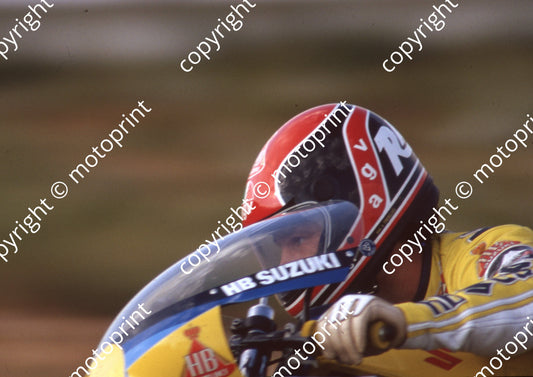 1983 SA GP 500cc  6 Randy Mamola Suzukin(Colin Watling Photographic) (7)