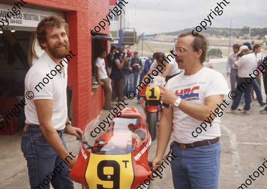 1983 SA GP 500cc 9 Ron Haslam_s Honda  (Colin Watling Photographic) (91)