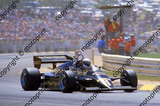 1983 SS SA GP 11 Elio de Angelis Lotus Renault 94T  (Courtesy Roger Swan) (1)