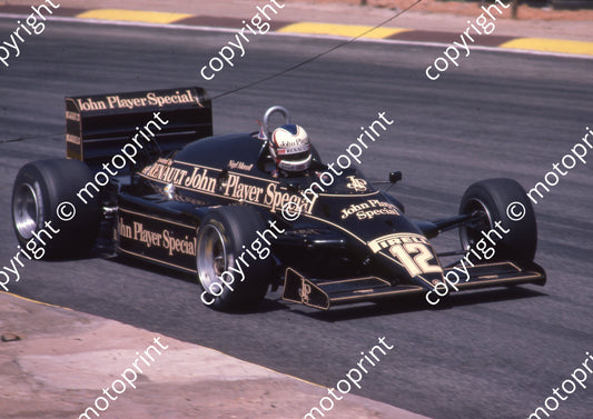 1983 SS SA GP 12 Nigel Mansell Lotus Renault 94T (Colin Watling Photographic)  (45)
