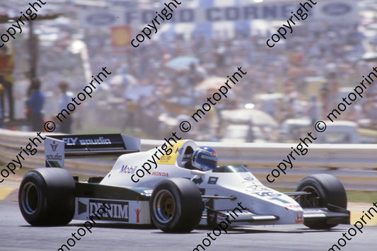 1983 SS SA GP 1 Keke Rosberg Williams Honda FW09 (Courtesy Roger Swan) (11)