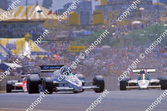 1983 SS SA GP 1 Keke Rosberg Williams Honda FW09 (Courtesy Roger Swan) (12)