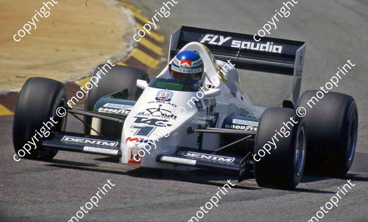 1983 SS SA GP 1 Keke Rosberg Williams Honda FW09 (Courtesy Roger Swan) (19)
