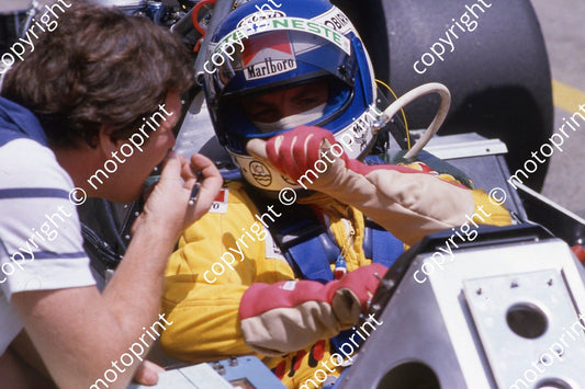 1983 SS SA GP 1 Keke Rosberg (Courtesy Roger Swan) 573