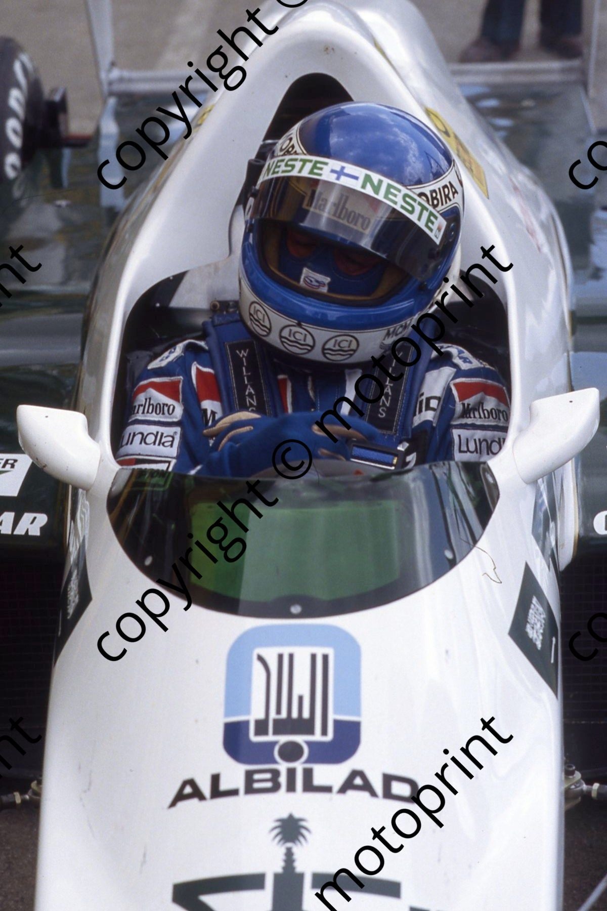 1983 SS SA GP 1 Keke Rosberg (Courtesy Roger Swan) 631