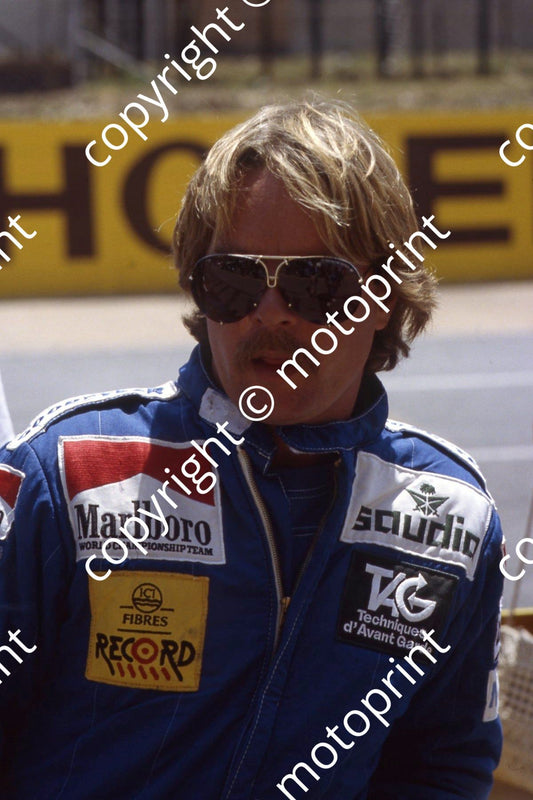 1983 SS SA GP 1 Keke Rosberg (Courtesy Roger Swan) 656
