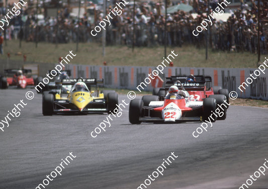 1983 SS SA GP 22 Andrea de Cesaris Alfa 183T (Colin Watling Photographic)  (50)