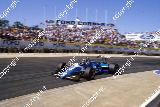 1983 SS SA GP 26 Raul Boesel Ligier Cosworth JS21 (Courtesy Roger Swan) (2)